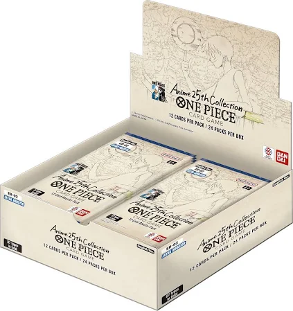 Bandai One Piece Anime 25th Collection (EB-02) Extra Booster