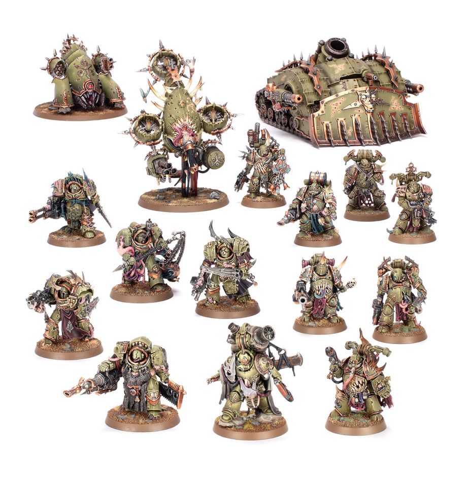 WH40k】 デスガード モータリオン/ DeathGuard Mortarion