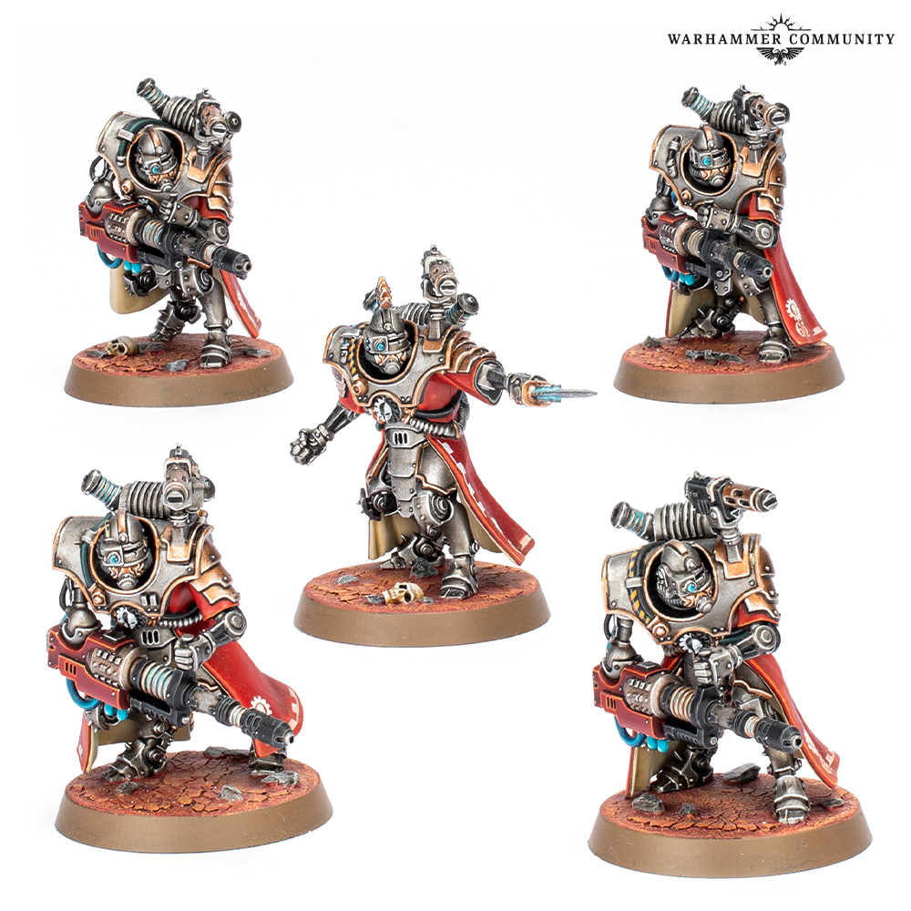 その他 Warhammer 40k Adeptus Mechanicus Warhammer 40k Adeptus Mechanicus Cybernetica Datasmith 1/18 Scale