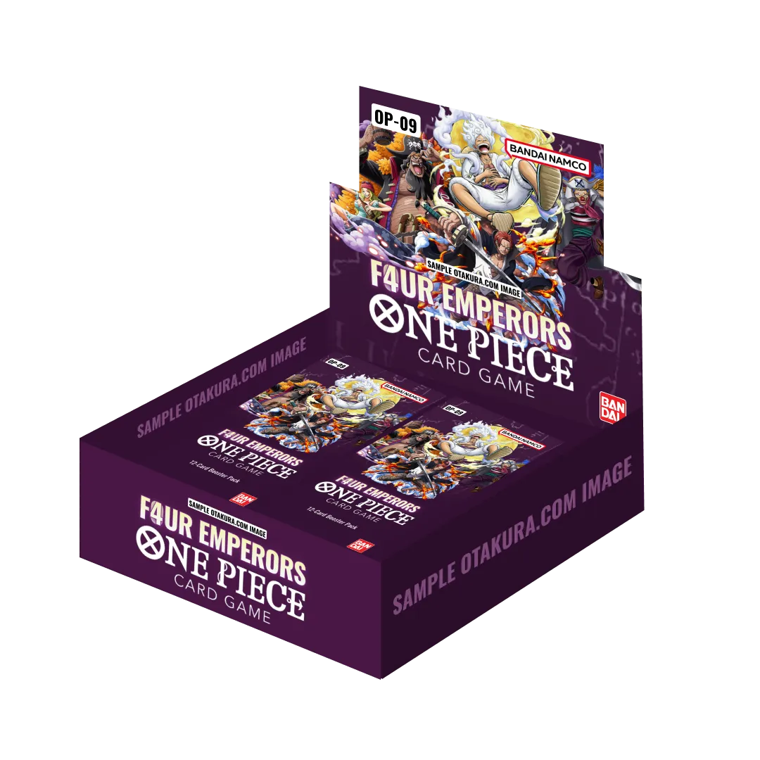 ONE PIECE TCG FOUR EMPERORS BOOSTER (OP 09) Next Level the Gamers Den